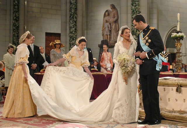 Queen Letizia wedding