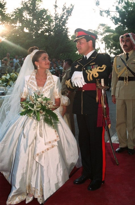Princess Rania wedding in 1993