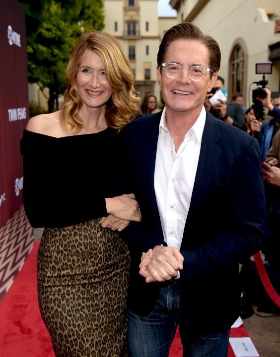 Laura Dern and Kyle MacLachlan at FYC event for Twin Peaks