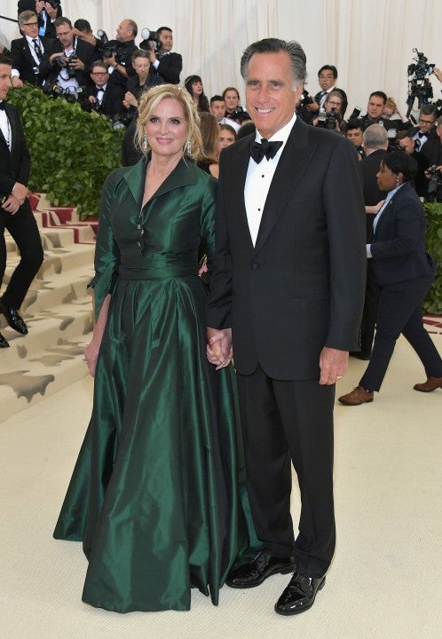 Ann and Mitt Romney at 2018 Met Gala