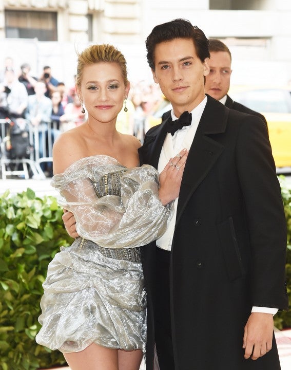 Lili Reinhart and Cole Sprouse at 2018 Met Gala