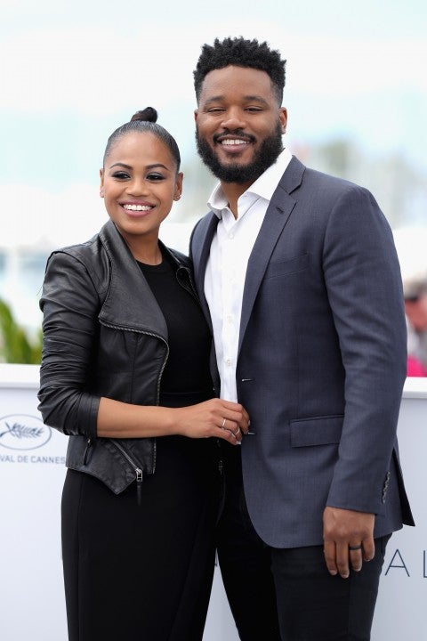 Ryan Coogler and wife at photocall at Cannes