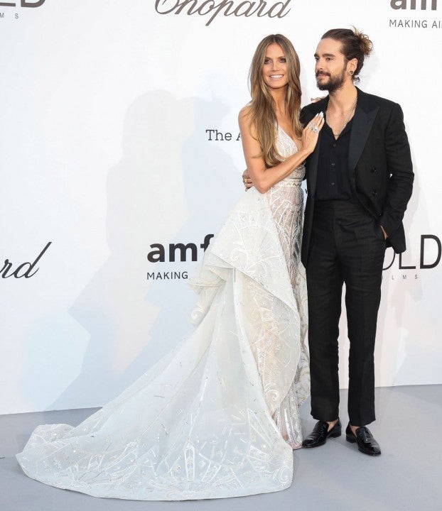 Heidi Klum and Tom Kaulitz at Cannes