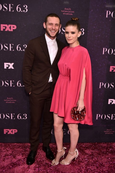 Jamie Bell and Kate Mara at pose premiere
