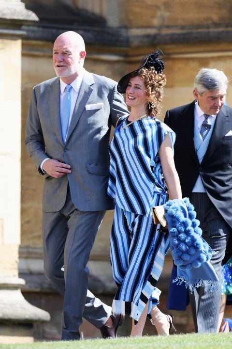 Paddy and Mel Harverson at royal wedding