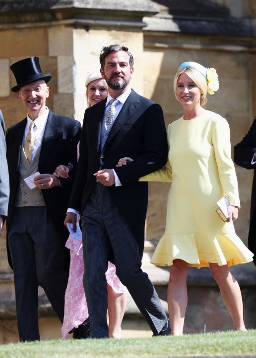 Markus Anderson and Izzy May at royal wedding