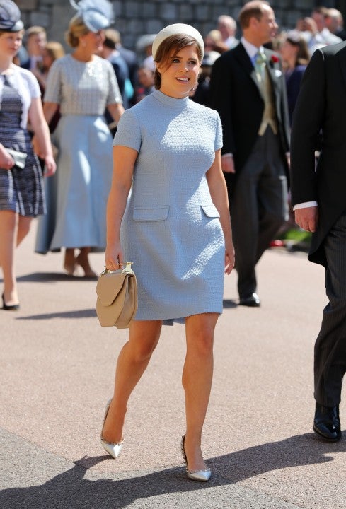 Princess Eugenie at royal wedding