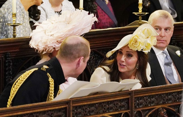 William and Kate during royal wedding