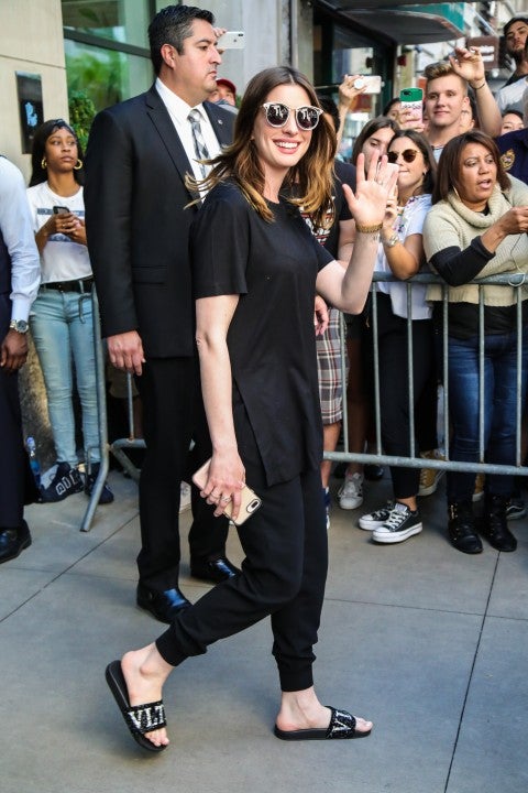 Anne Hathaway in NYC