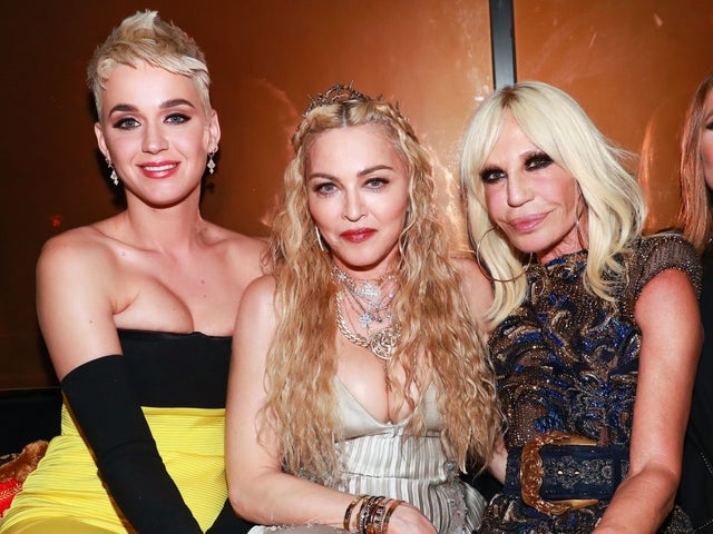 Katy Perry, Madonna and Donatella Versace at met gala afterparty