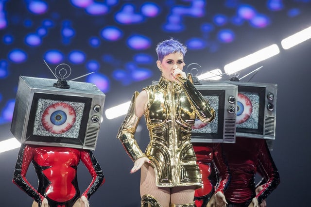 Katy Perry on tour in Germany