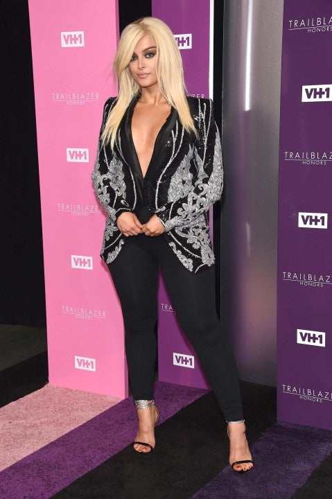 Bebe Rexha attends the 2018 VH1 Trailblazer Honors in New York City on June 21.