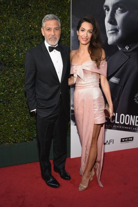 George Clooney and Amal Clooney AFI Gala
