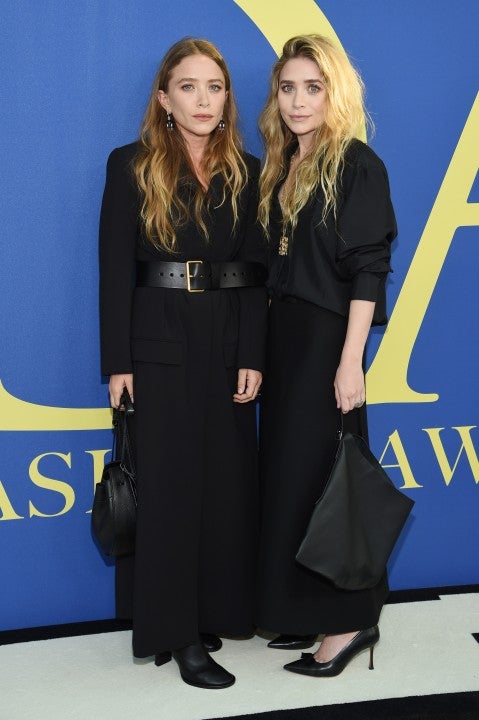 Mary-Kate and Ashley Olsen at 2018 CFDA Fashion Awards