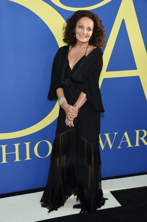 Diane von Furstenberg at 2018 CFDA Fashion Awards