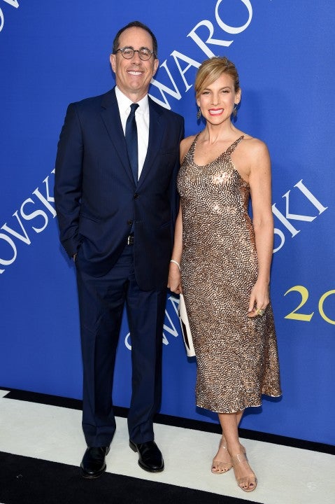 Jerry and Jessica Seinfeld at the 2018 CFDA Fashion Awards
