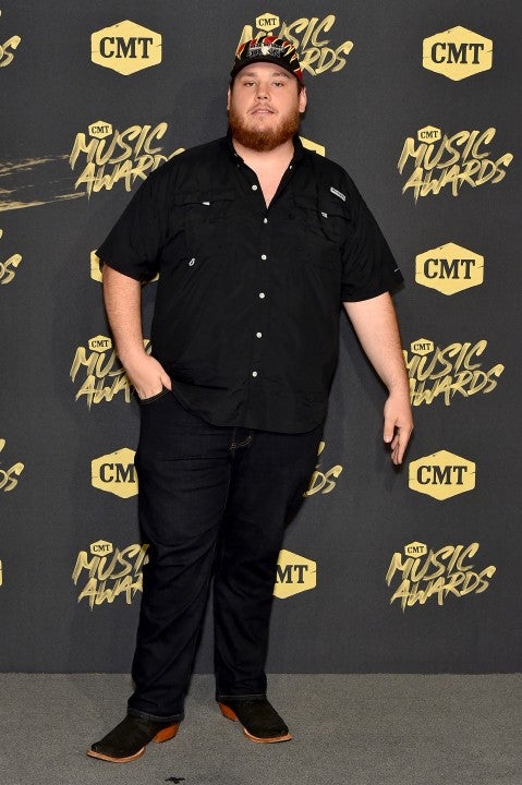 Luke Combs at 2018 CMT Awards