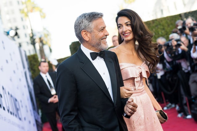 George and Amal Clooney at AFI event