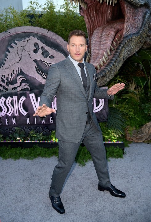 Chris Pratt at Jurassic World premiere