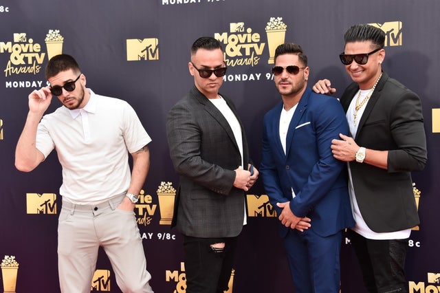 Jersey Shore Men MTV Movie & TV Awards