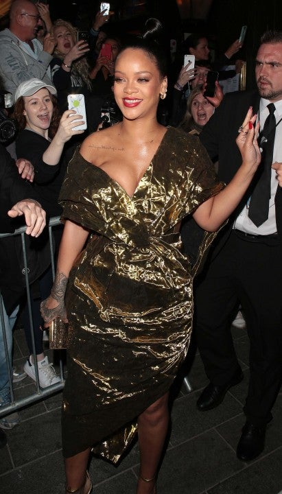 Rihanna at the Ocean's 8 premiere afterparty at the Tate Modern in London on June 13