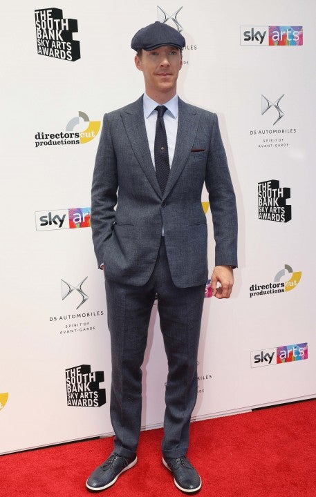 Benedict Cumberbatch at the South Bank Sky Arts Awards in London, England, on July 1.