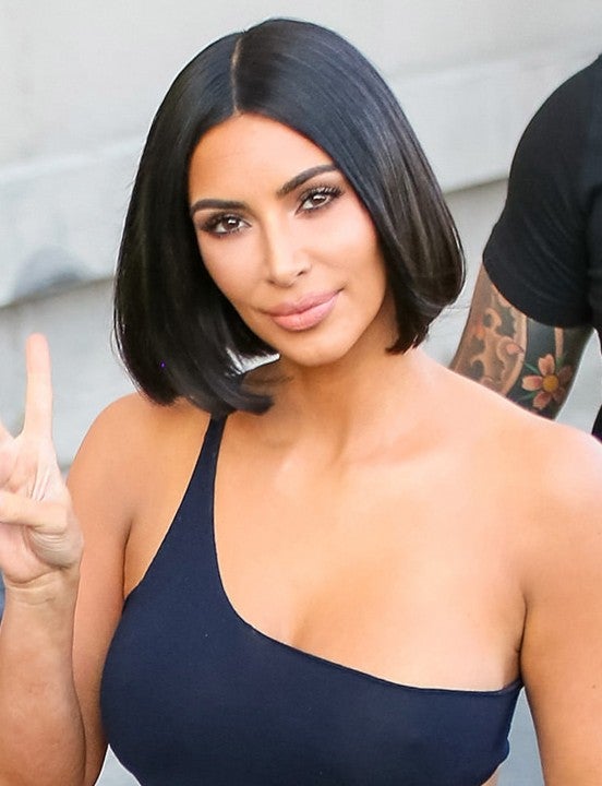 Kim Kardashian West short hair bob