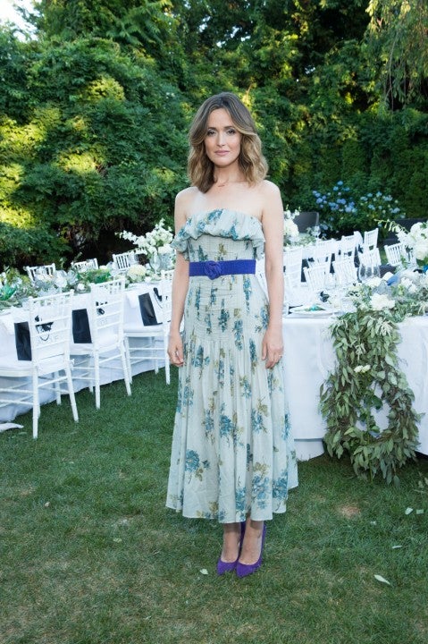 Rose Byrne at Hamptons party