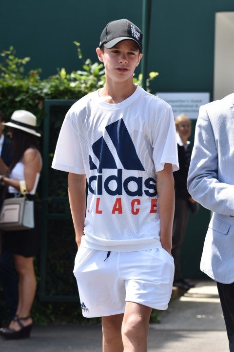 Romeo Beckham at Wimbledon