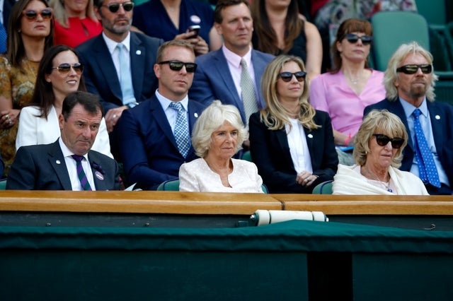 Camilla, Duchess of Cornwall at Wimbledon