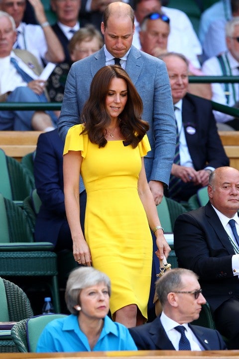 Kate Middleton yellow dress