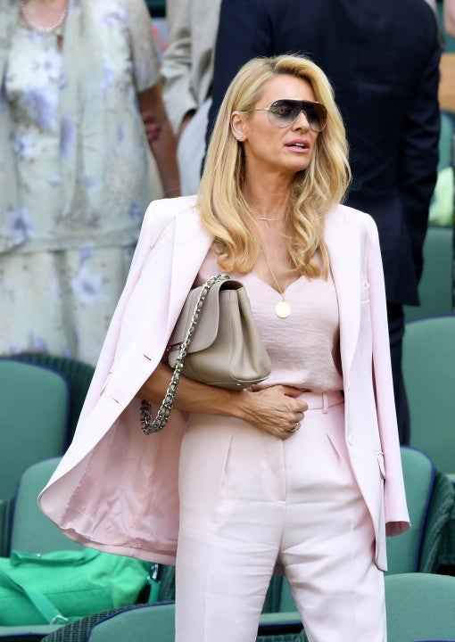 Tess Daly at Wimbledon on July 3