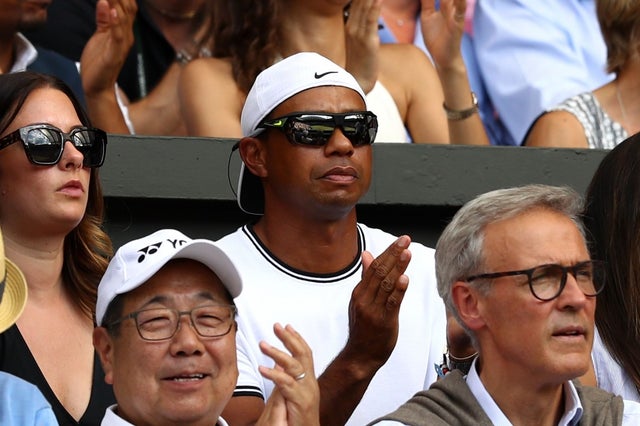 Tiger Woods Wimbledon 