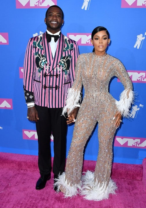 Gucci Mane and Keyshia Ka'Oir at 2018 mtv vmas