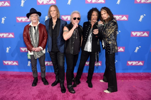 Aerosmith at 2018 mtv vmas