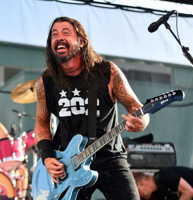 Dave Grohl at Cal Jam 18