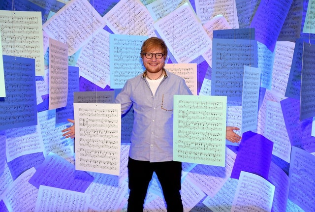 Ed Sheeran at Apple Music Songwriter event