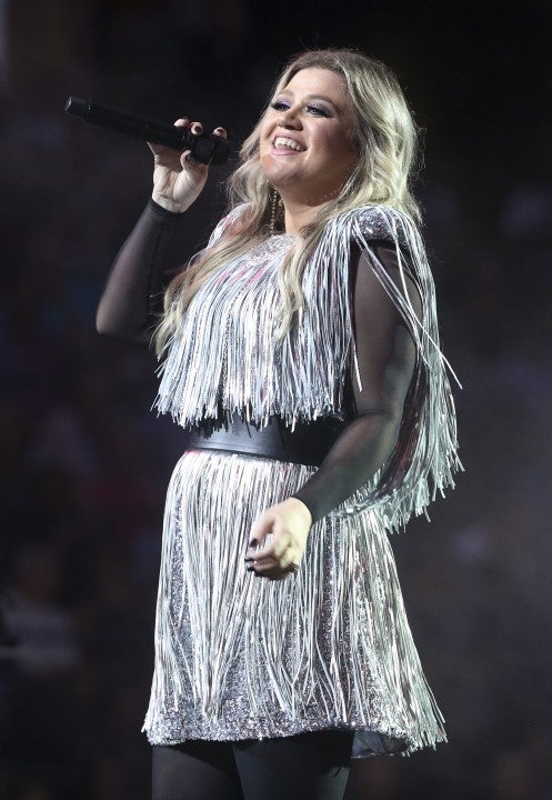 Kelly Clarkson performs at US Open Tennis Champions
