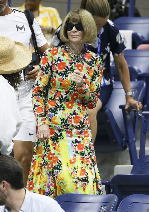 Anna Wintour at 2018 US Open 
