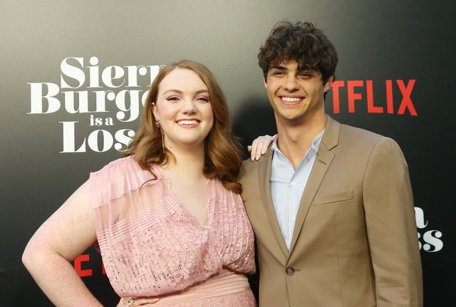 Shannon Purser and Noah Centineo at Netflix's 'Sierra Burgess Is A Loser' premiere