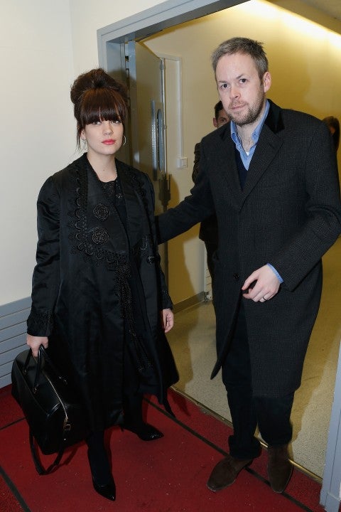 Lily Allen and Sam Cooper in 2013