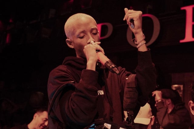 Jaden Smith at hwood group event
