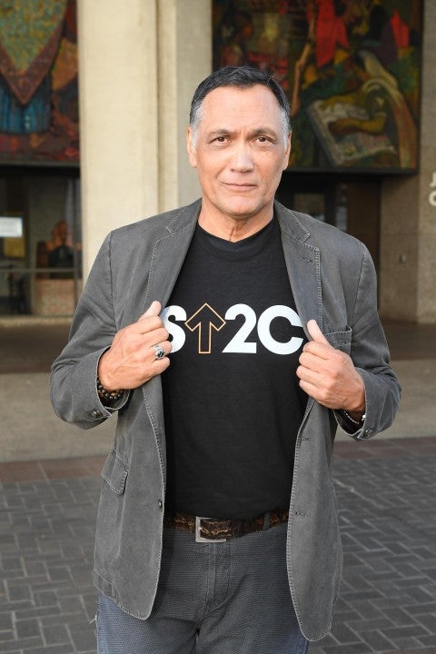 Jimmy Smits at Stand Up 2 Cancer announcement