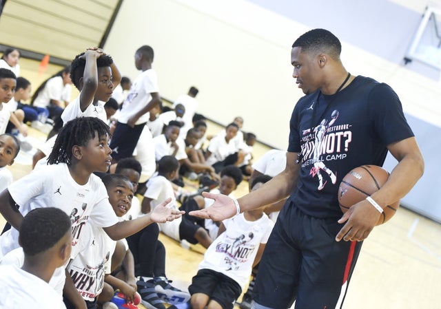 Russell Westbrook Youth Basketball Camp LA