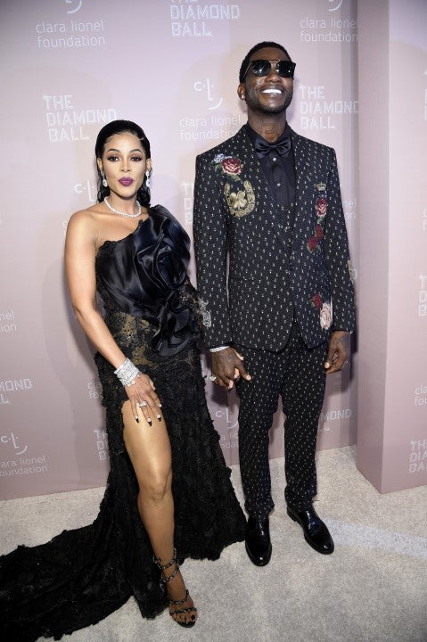 Keyshia Ka'Oir and Gucci Mane at Diamond Ball