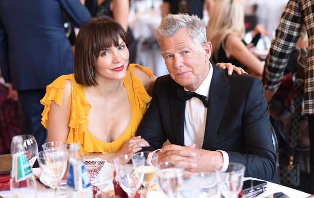 Katharine McPhee and David Foster at Celeb Fight Night in Italy