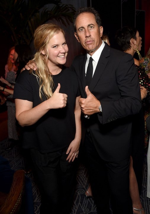 Amy Schumer and Jerry Seinfeld
