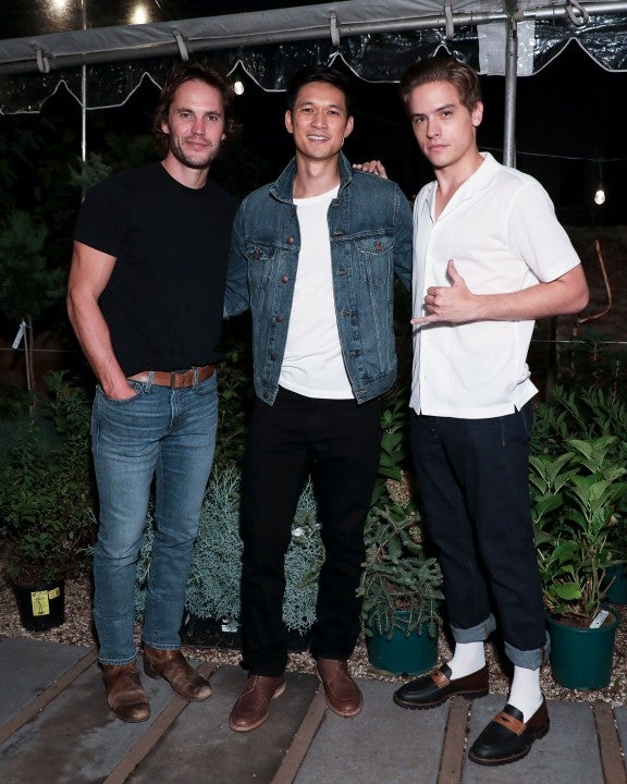Taylor Kitsch, Henry Shum Jr. and Dylan Sprouse