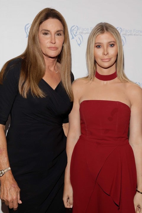 Caitlyn Jenner and Sophia Hutchins at Face Forward's 10th Annual 'La Dolce Vita' gala in LA.