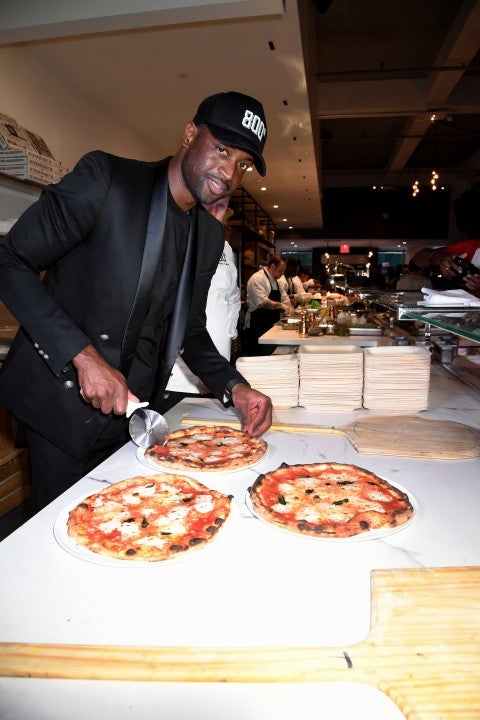 Dwyane Wade at the Grand Opening of a restaurant in New York City on Sept. 6.